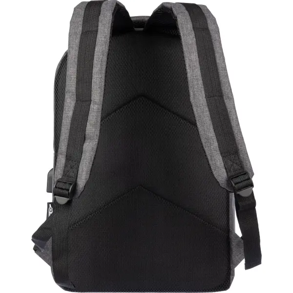 Zaino portacomputer da 15 pollici in rPET 600 D - Immagine 6