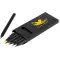 Set 6 matite colorate in legno con rifiniture in - Anteprima 7