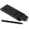 Set 6 matite colorate in legno con rifiniture in - Anteprima 4