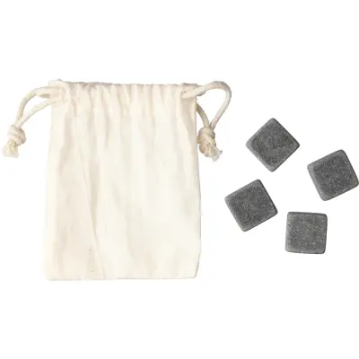 Set di 4 cubetti in pietra naturale riutilizzabili - Immagine 3