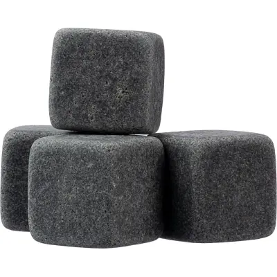 Set di 4 cubetti in pietra naturale riutilizzabili - Immagine 2