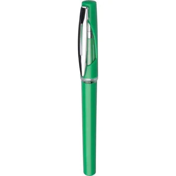 Penna roller in ABS con refill gel nero Karin - Immagine 2
