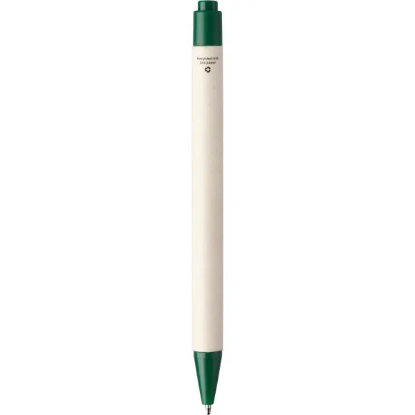 Penna a sfera in cartone di latte e ABS riciclato - Immagine 3