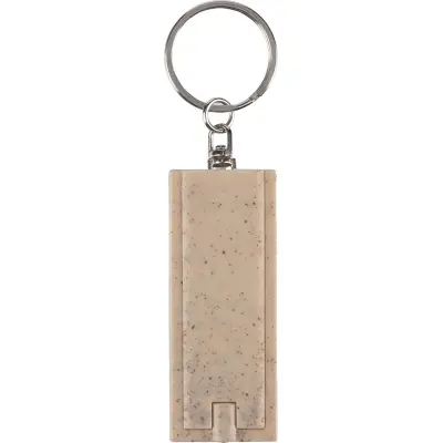 Portachiavi in paglia di grano con luce Led - Immagine 2