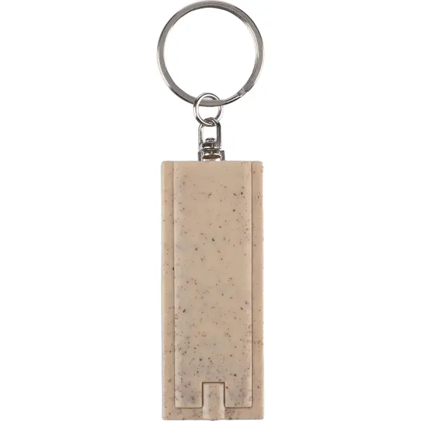 Portachiavi in paglia di grano con luce Led - Immagine 2