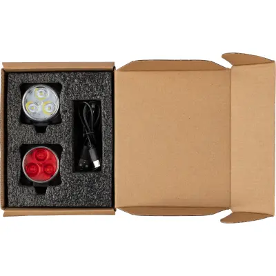 Luci da bici ELISABETH 3 LED promozionale - Immagine 4