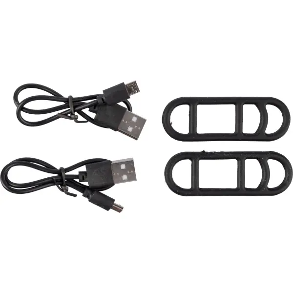 Luci da bici ELISABETH 3 LED promozionale - Immagine 3