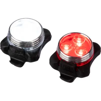 Luci da bici ELISABETH 3 LED promozionale - Immagine 1