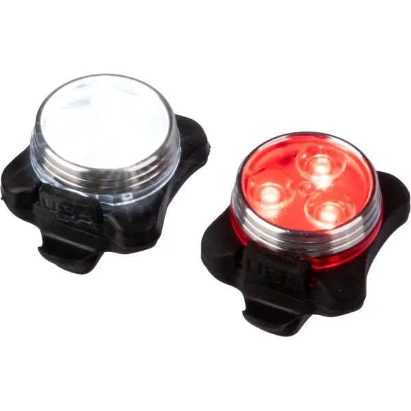 Luci da bici ELISABETH 3 LED promozionale - Immagine 1