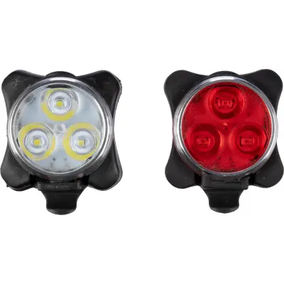 Luci da bici ELISABETH 3 LED promozionale - Immagine 9