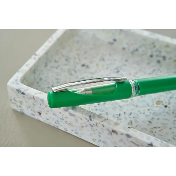 Penna roller in ABS con refill gel nero Karin - Immagine 7