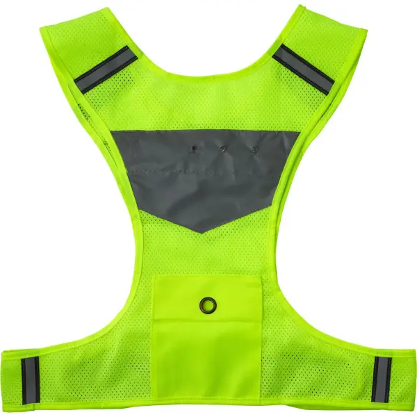Gilet riflettente MINNA in nylon 600D personalizzabile - Immagine 5