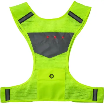 Gilet riflettente MINNA in nylon 600D personalizzabile - Immagine 2