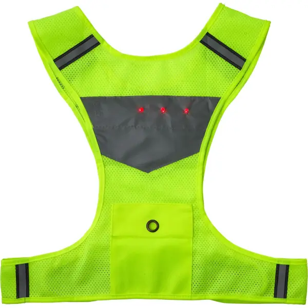 Gilet riflettente MINNA in nylon 600D personalizzabile - Immagine 2