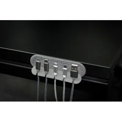 Supporto cavi CABLEDock 22 cm con il tuo logo - Immagine 8