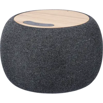 Speaker wireless LYLE in bambù riciclato personalizzato - Immagine 4