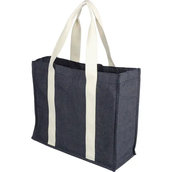 Borsa shopping GRETCHEN denim 280 g/m² personalizzata - Immagine 1