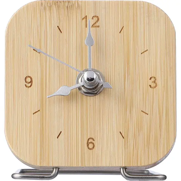 Orologio da tavolo JENNY in bambù personalizzato - Immagine 9