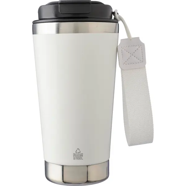 Tazza termica KAYLA riciclata 500 ml con logo - Immagine 6