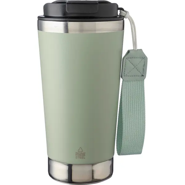 Tazza termica KAYLA riciclata 500 ml con logo - Immagine 18
