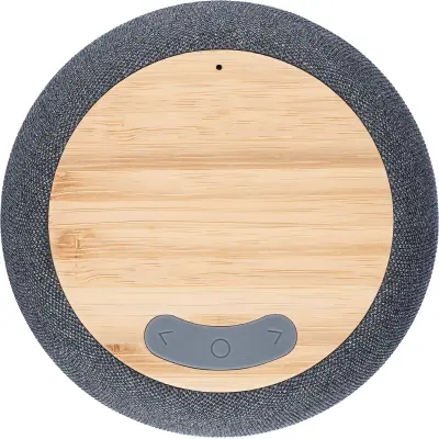 Speaker wireless LYLE in bambù riciclato personalizzato - Immagine 6