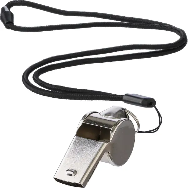 Fischietto REBECCA in metallo personalizzato con logo - Immagine 1