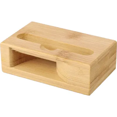 Supporto telefono BAMBOO amplificatore sonoro personalizzato - Immagine 3