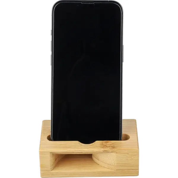 Supporto telefono BAMBOO amplificatore sonoro personalizzato - Immagine 8