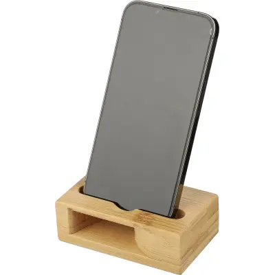 Supporto telefono BAMBOO amplificatore sonoro personalizzato
