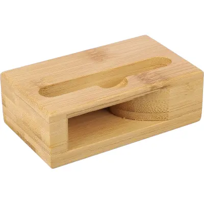 Supporto telefono BAMBOO amplificatore sonoro personalizzato - Immagine 2