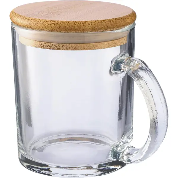 Tazza in vetro ASHLEY 300 ml con stampa - Immagine 4