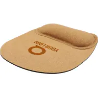 Tappetino mouse ergonomico EDWIN in sughero 25,5 cm