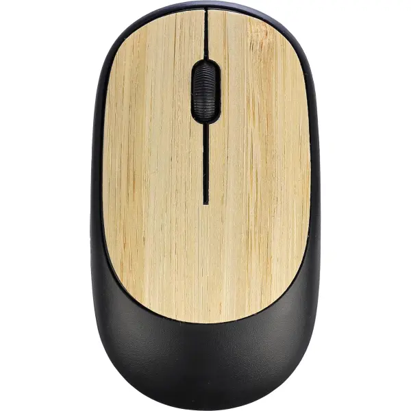 Mouse wireless EILEEN in ABS con bambù personalizzato - Immagine 6