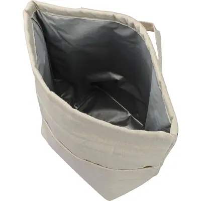 Borsa termica FAITH in cotone riciclato personalizzata - Immagine 3