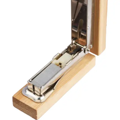 Cucitrice mini GORDON in bambù con stampa logo - Immagine 3