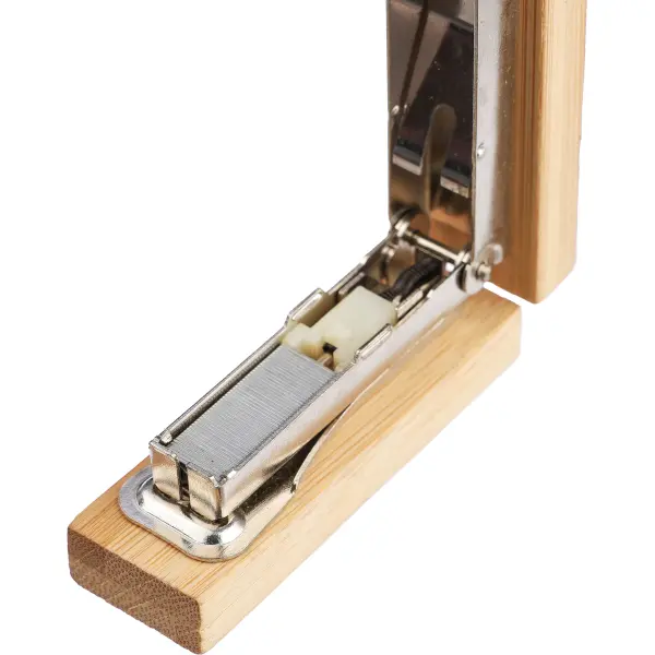 Cucitrice mini GORDON in bambù con stampa logo - Immagine 3