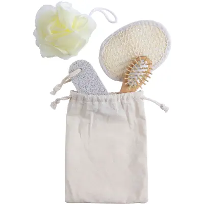 Set da bagno JEAN in cotone personalizzato con stampa - Immagine 4