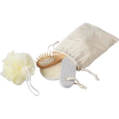 Set da bagno JEAN in cotone personalizzato con stampa
