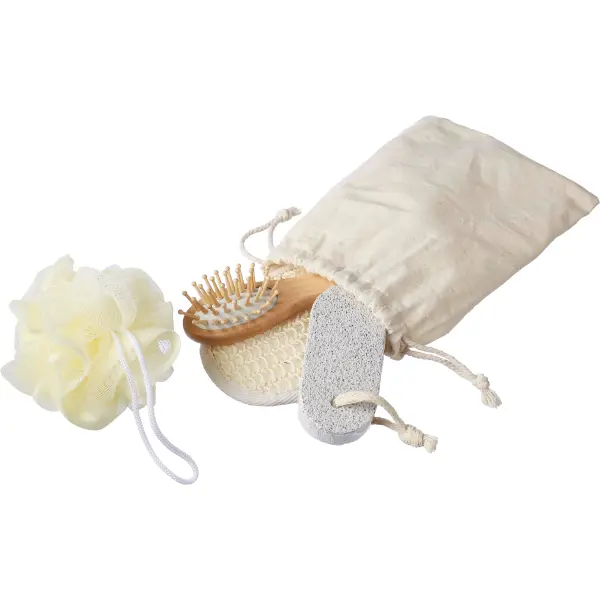 Set da bagno JEAN in cotone personalizzato con stampa - Immagine 1
