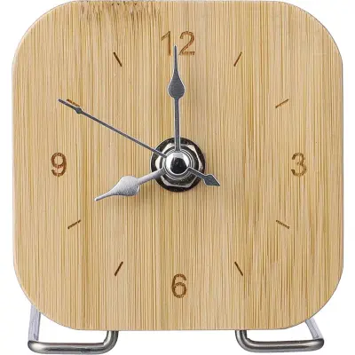 Orologio da tavolo JENNY in bambù personalizzato - Immagine 3