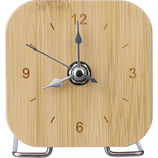 Orologio da tavolo JENNY in bambù personalizzato - Immagine 3