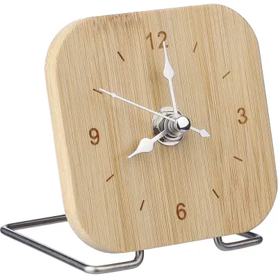 Orologio da tavolo JENNY in bambù personalizzato - Immagine 5