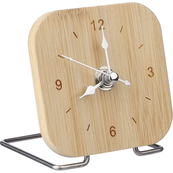 Orologio da tavolo JENNY in bambù personalizzato - Immagine 5