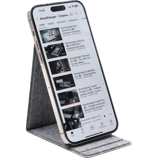 Caricatore wireless ASCEND CHARGE in RPET promozionale - Immagine 9