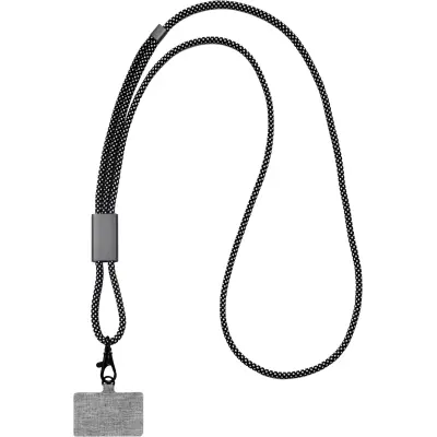 Porta telefono LANY lanyard riciclato personalizzato - Immagine 4