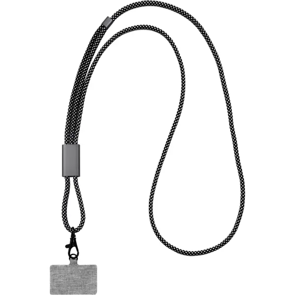 Porta telefono LANY lanyard riciclato personalizzato - Immagine 4