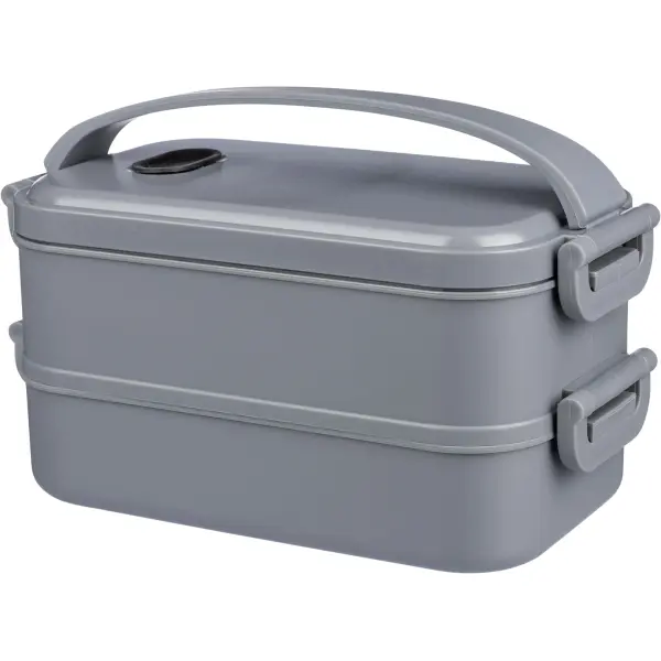 Porta pranzo SELWYN 2x800 ml personalizzata con logo - Immagine 1