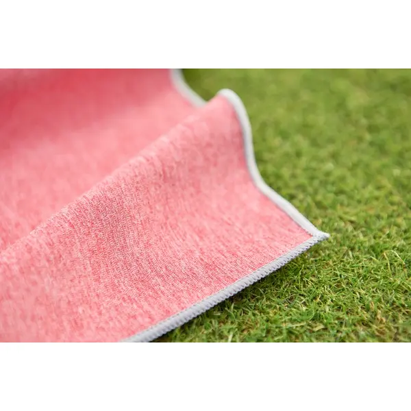 Asciugamano da golf IDRIS rPET 31x31 cm personalizzato - Immagine 5