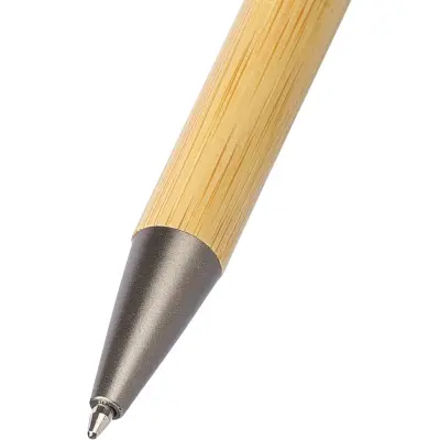 Penna a sfera SPINN in bambù personalizzata con stampa - Immagine 5