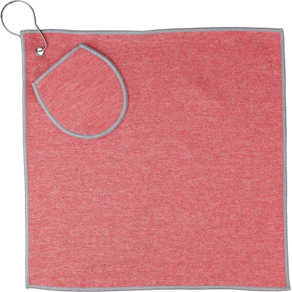 Asciugamano da golf IDRIS rPET 31x31 cm personalizzato - Immagine 12